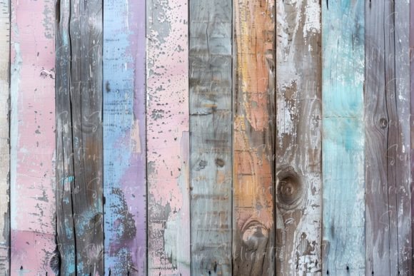 Download Colorful Weathered Wood Panel Texture - Wood panel texture Collection