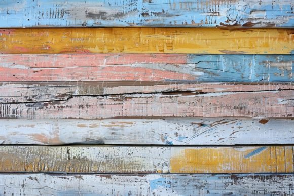 Download Colorful Weathered Wood Panel Texture - Wood panel texture Collection