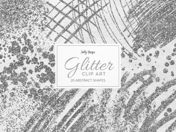Download Shiny Silver Glitter Abstract Clip Art - Silver glitter Collection